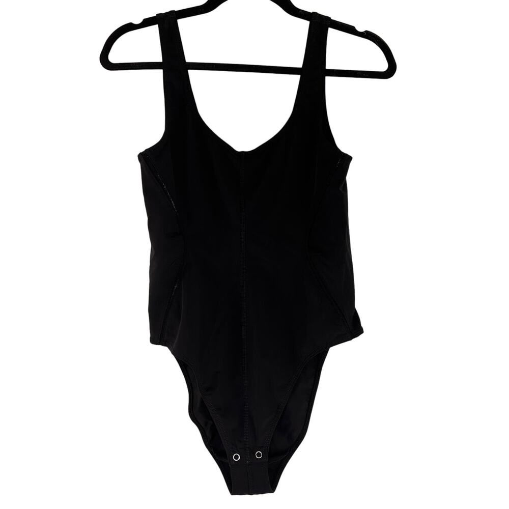 Good American Black Sleeveless Tank Bodysuit Size 3 / Large